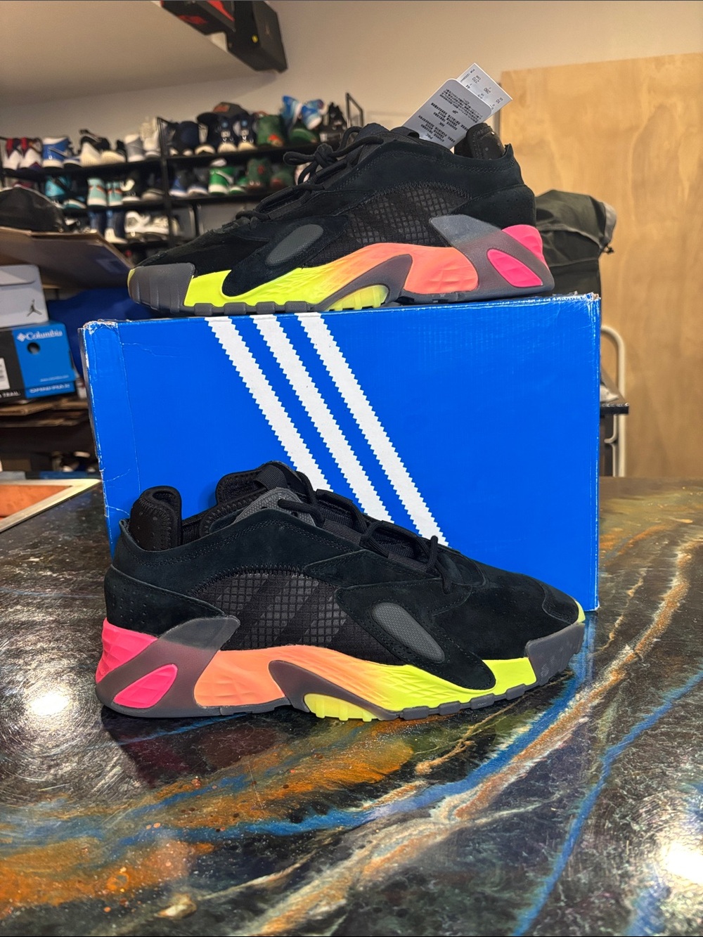 Adidas Streetball Black Multicolor EF1906 - Men’s Size 10